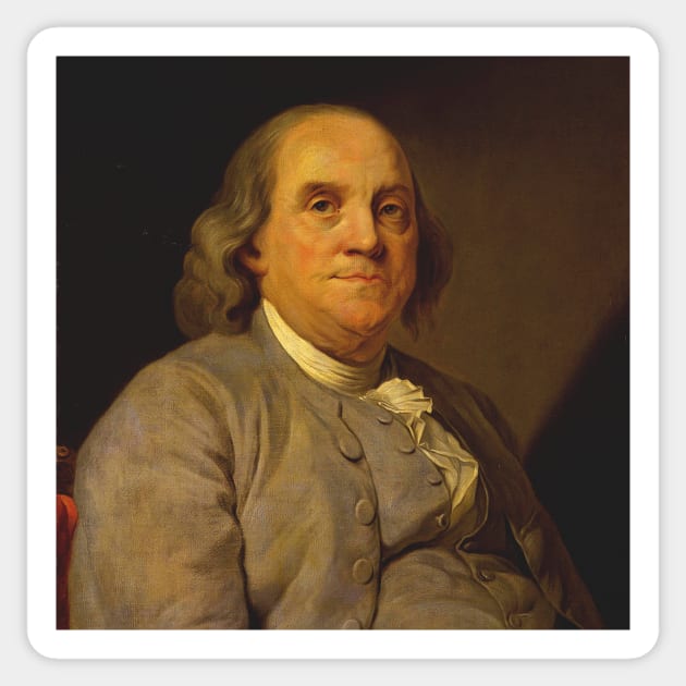 Benjamin Franklin Sticker by truthtopower